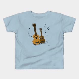 Singing Ukuleles Kids T-Shirt